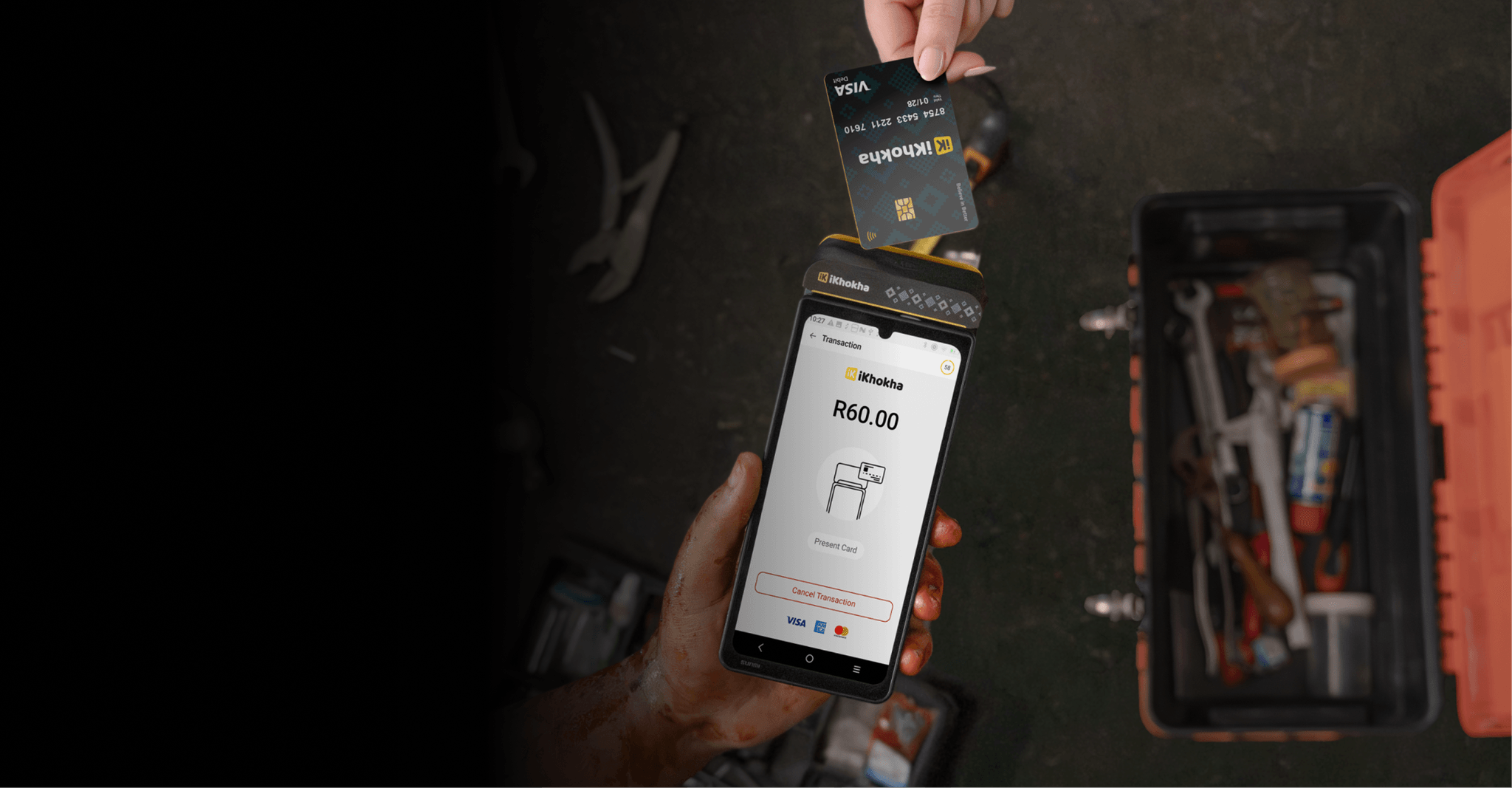 ik Card tapping iK Flyer Card Machine