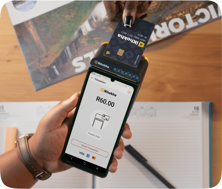 iK Flyer with card tapping