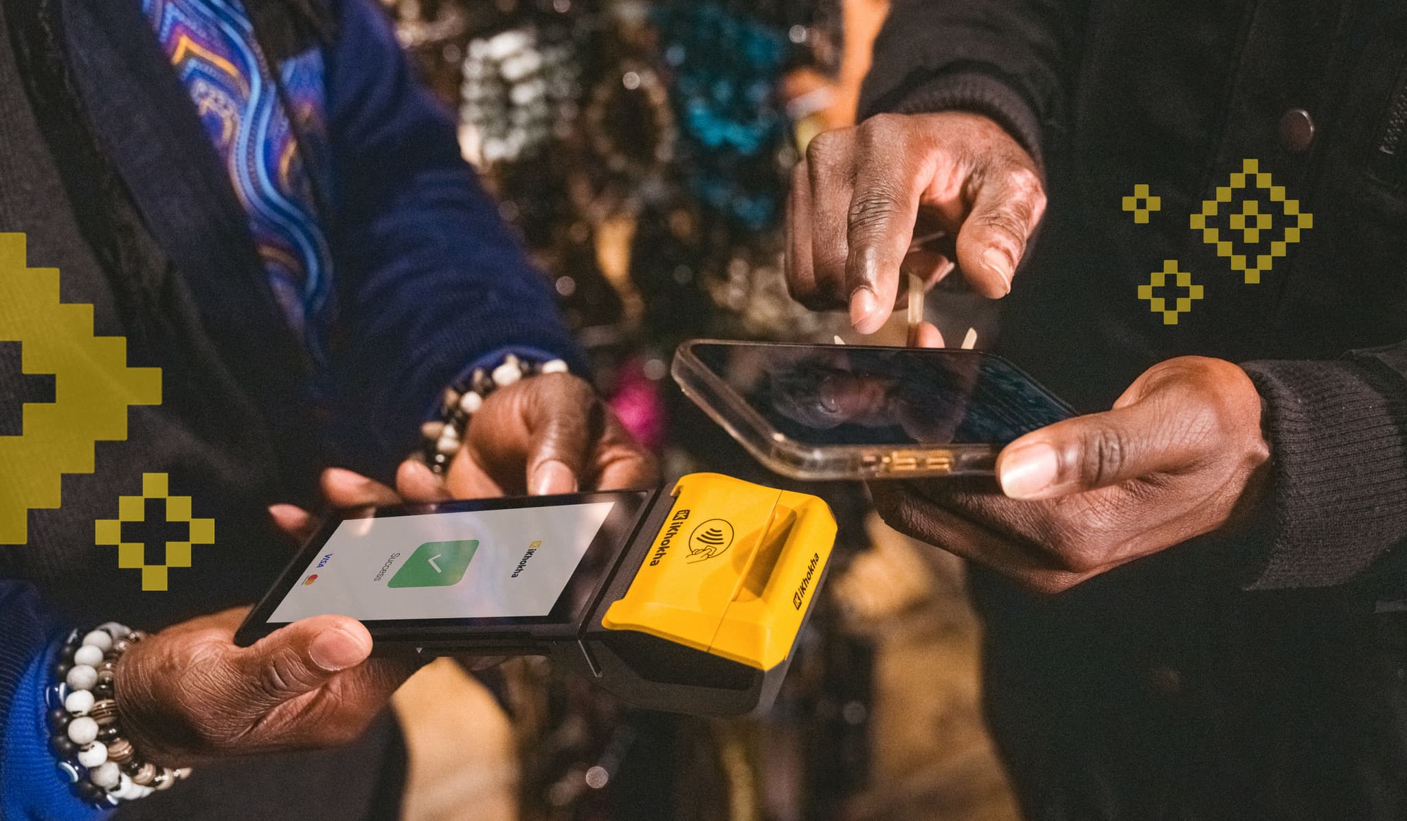 using ikhokha ik flyer for phone payment