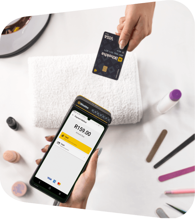 Shop owner using iK Flyer