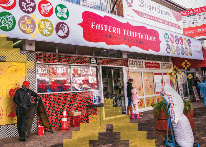 Store front of Eastern Temptations